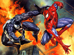 Bakgrundsbilder på skrivbordet Spider-Man - Games