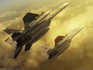 Bureaubladachtergronden Ace Combat Ace Combat Zero: The Belkan War computerspel