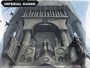 Papel de Parede Desktop Imperial Guard videojogo