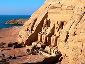 Desktop hintergrundbilder Berühmte Gebäude Ägypten Städte