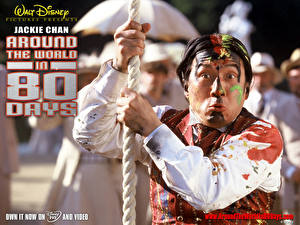 Bureaubladachtergronden Jackie Chan Around the World in 80 Days Films
