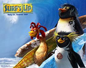 Fondos de escritorio Pingüinos Surf's Up Dibujo animado