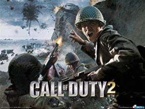 Papel de Parede Desktop Call of Duty Call of Duty 2 Jogos