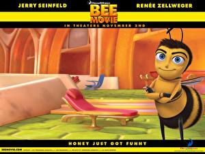 Desktop hintergrundbilder Bee Movie – Das Honigkomplott Zeichentrickfilm