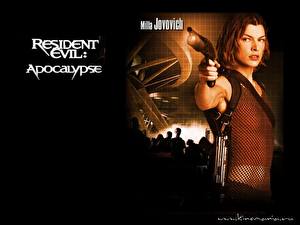 Bakgrundsbilder på skrivbordet Resident Evil (film) Resident Evil: Apocalypse Milla Jovovich