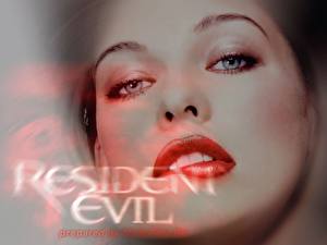 Papel de Parede Desktop Resident Evil : o hóspede do maldito Resident Evil 1 Milla Jovovich Filme