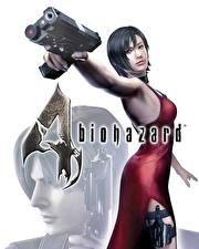 Bakgrundsbilder på skrivbordet Resident Evil Resident Evil 4 Datorspel