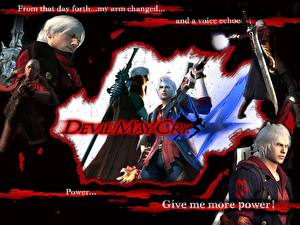 Картинки Devil May Cry Devil May Cry 4 Данте