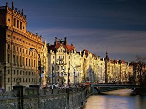 Desktop hintergrundbilder Gebäude Tschechische Republik  Städte
