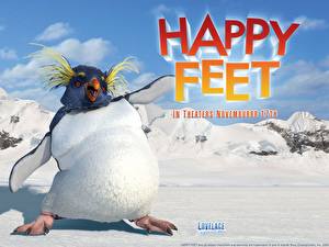 Tapety na pulpit Happy Feet: Tupot małych stóp Kreskówki