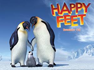 Tapety na pulpit Happy Feet: Tupot małych stóp