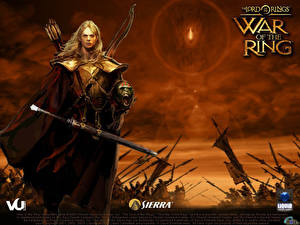 Bakgrundsbilder på skrivbordet The Lord of the Rings - Games dataspel