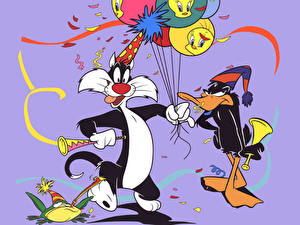 Bureaubladachtergronden Looney Tunes