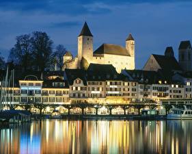 Papel de Parede Desktop Castelo Suíça Cidades
