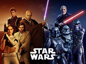 Papel de Parede Desktop Star Wars - Filme Star Wars Episódio II: Ataque dos Clones