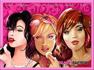 Wallpapers Beauty Factory Games