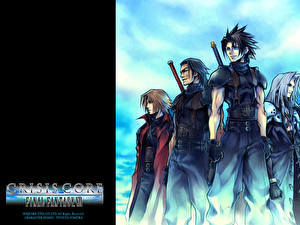 Desktop hintergrundbilder Final Fantasy Final Fantasy VII: Crisis Core computerspiel