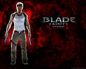 Bakgrundsbilder på skrivbordet Blade (film) Blade: Trinity