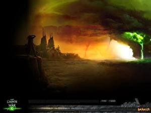 Bakgrundsbilder på skrivbordet Warhammer 40000 Warhammer 40000 Dawn of War dataspel