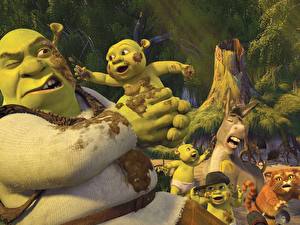 Hintergrundbilder Shrek – Der tollkühne Held Zeichentrickfilm Kinder