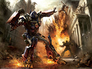 Bureaubladachtergronden Transformers Robot