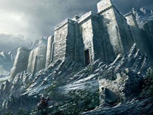 Hintergrundbilder Burg Fantasy