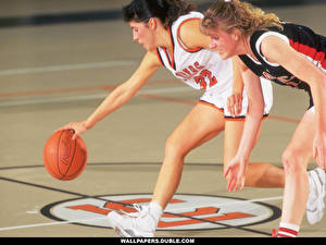 Bilder Basketball sportliches Mädchens