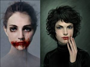 Bilder Vampire Blut Fantasy