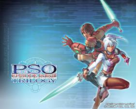 Fonds d'écran Phantasy Star Phantasy Star Online: Episode I II III - Trilogy Jeux
