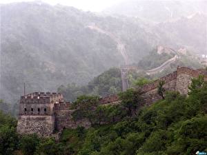 Фотографии Великая Китайская стена город