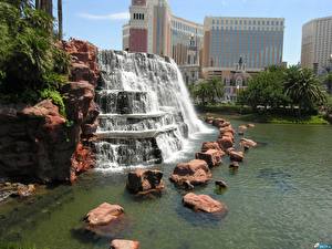 Bureaubladachtergronden Verenigde staten Las Vegas (Nevada) een stad