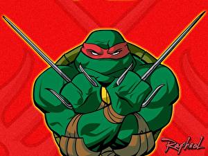 Desktop hintergrundbilder Teenage Mutant Ninja Turtles Zeichentrickfilm