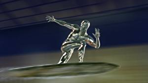 Bakgrundsbilder på skrivbordet Fantastic Four: Rise of the Silver Surfer