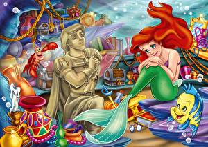 Fondos de escritorio Disney La sirenita Dibujo animado