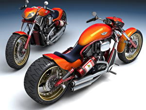 Fonds d'écran Customizing Harley-Davidson