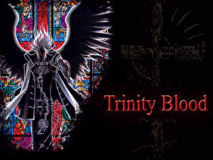 Bureaubladachtergronden Trinity Blood Anime