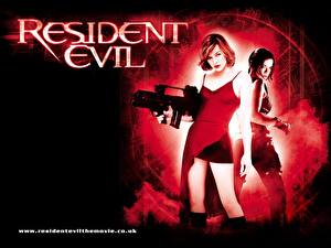 Bureaubladachtergronden Resident Evil (film) Resident Evil 2002 Milla Jovovich Films