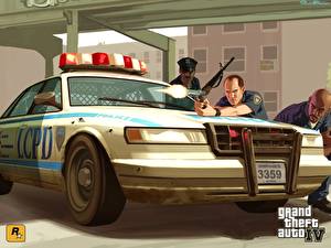 Bureaubladachtergronden Grand Theft Auto GTA 4 videogames
