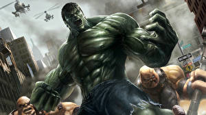 Bakgrundsbilder på skrivbordet Marvel Hulken superhjälte spel