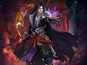 Hintergrundbilder Jade Dynasty Magier Hexer Spiele